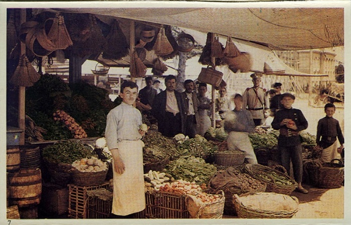 Торговая площадка 1914 года.