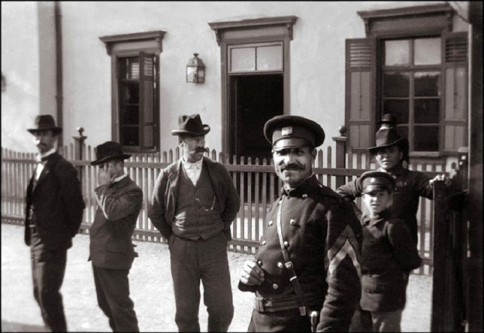 Офицер службы правопорядка. Балканский полуостров, 1903 год.
