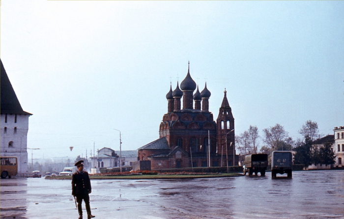 Православный храм в Ярославле.