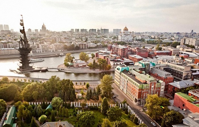 В столице России, которая занимает 17-е место в рейтинге, проживает 16,2 миллиона человек.