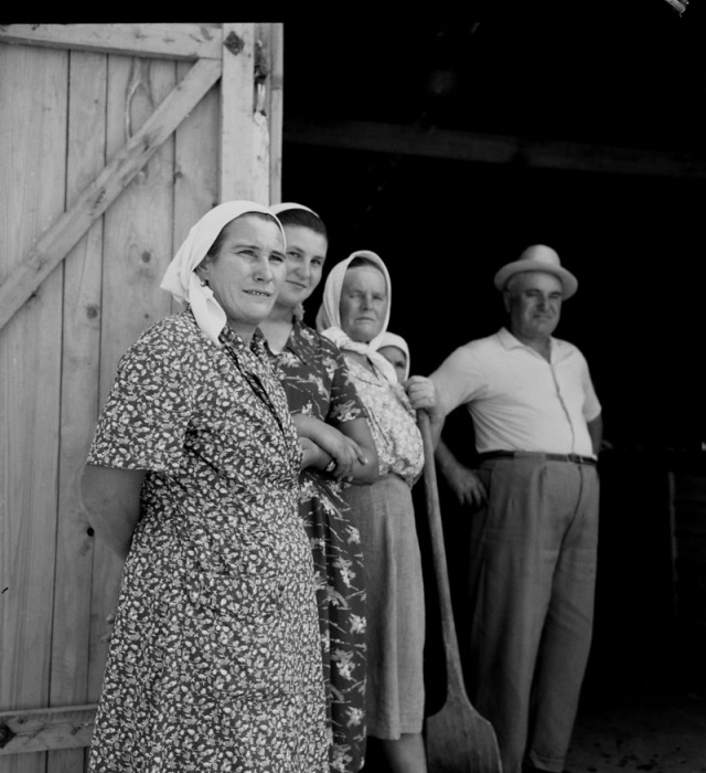 Небольшой перерыв на ферме, 1963 год.