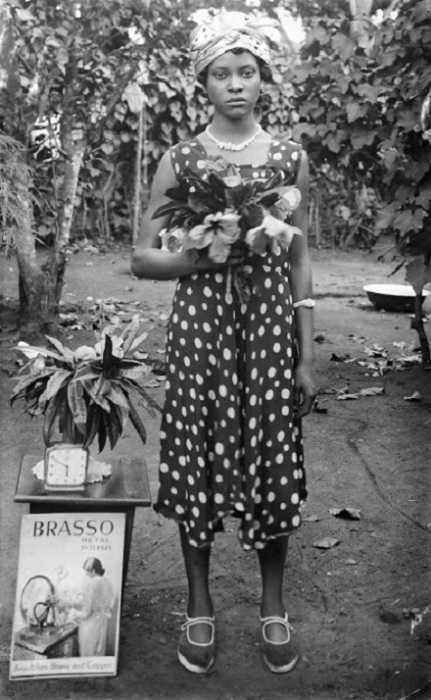 Оритсетимейин Эхэнайр урождённая Кардиган. 1940 год, Бенин-Сити. 