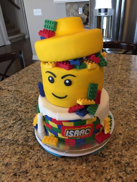 Удивительный торт для детского дня рождения.