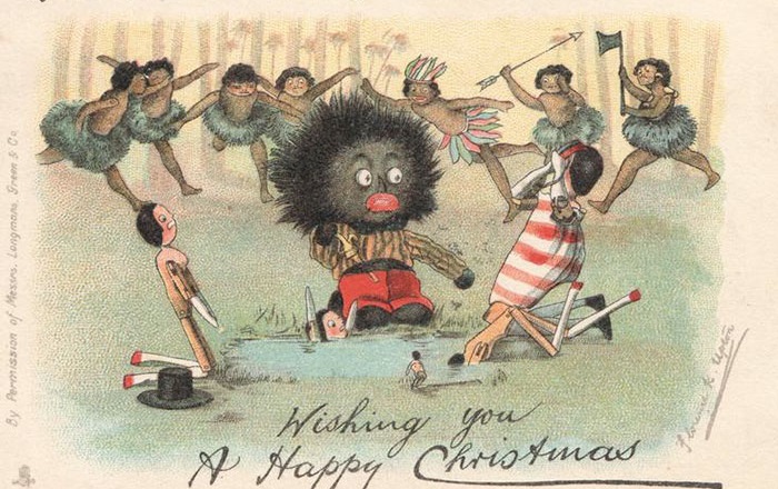 Рождественское ретро на открытках Викторианской эпохи.