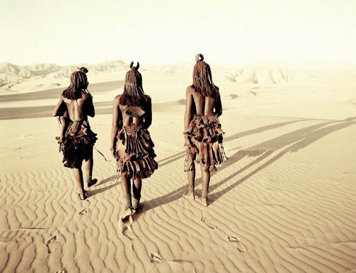Химба — кочевой народ, живущий в северной Намибии и ведущие пастушеский образ.
