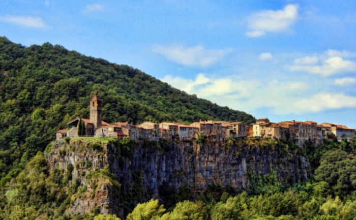 Одной из самых красивых деревень Каталонии, Испания.