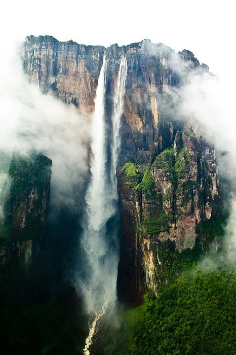 Анхель - самый высокий в мире водопад.