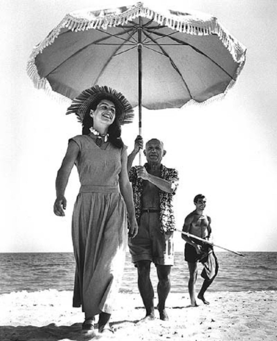 Отдых на лазурном берегу, 1948 год.