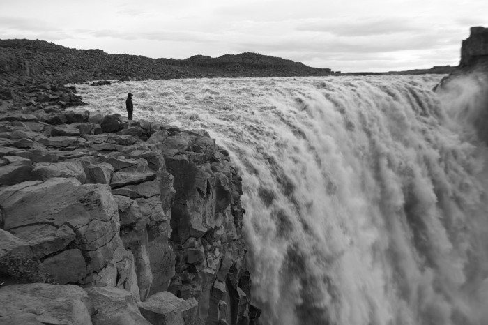 Самый мощный водопад в Европе. Фотограф Hugo Gonzalez.