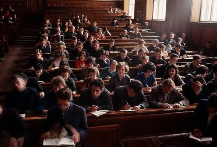 МГУ, 1964 год.