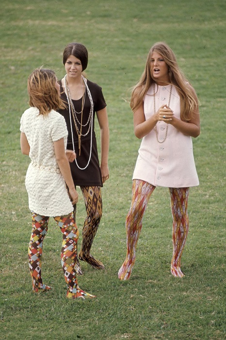 Мода средней школы, 1969 год.