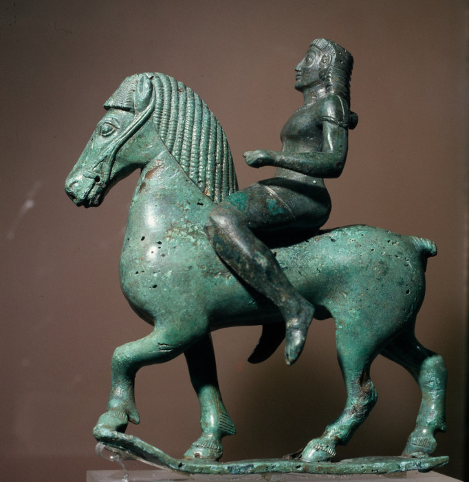 Греческий воин, 560 г. до н.э. из Додоны.