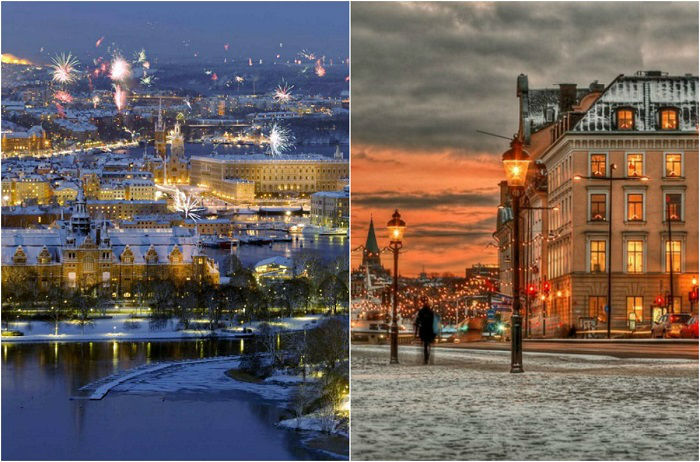 Швеция – страна, где можно окунуться в зимнюю сказку.