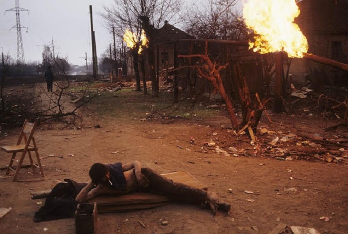Начало первой чеченской войны. Грозный, 12 января 1995 года.