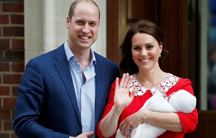 Кейт Миддлтон герцогиня Кембриджская 23 апреля родила сына - принца Луи Кембриджского.
