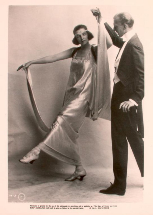 Вернон и Ирен Касл - танцоры, выступавшие в стиле аргентинского танго.