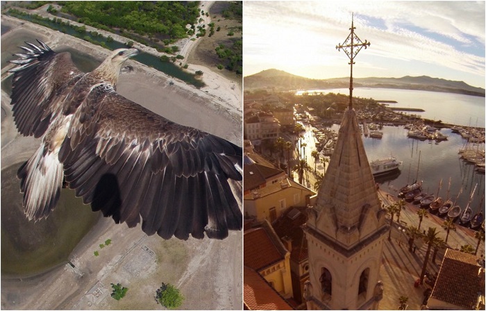 Удивительные снимки, сделанные с помощью дронов.