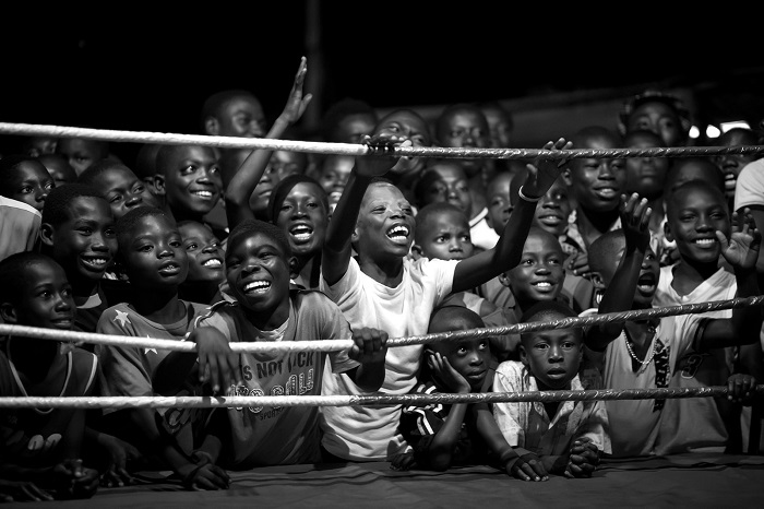Давние традиции бокса в Гане. Фотограф: Патрик Синкел (Patrick Sinkel), Германия.