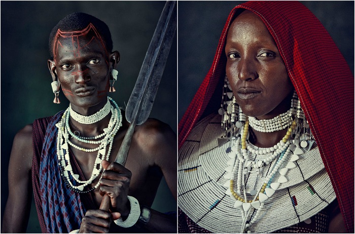 Африканское племя Масаи.