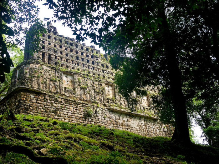 Окутанный лианами старинный город древней цивилизации майя, который находится у реки Усумасинта, загадочно опустел в еще в 9 веке.