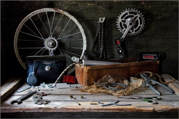 Ремонт велосипеда в домашних условиях.