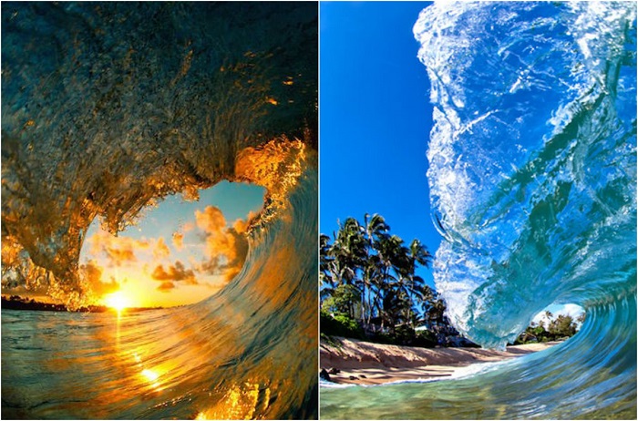 Ошеломляющие волны в фотографиях Кларка Литтла.