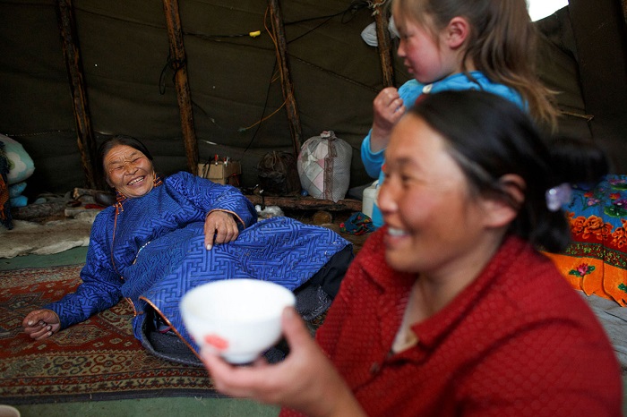 Чаепитие в Монголии широко распространенная традиция.