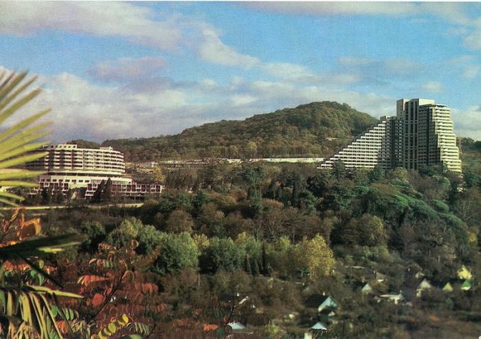 Один из самых популярных курортных гостиниц в Сочи.
