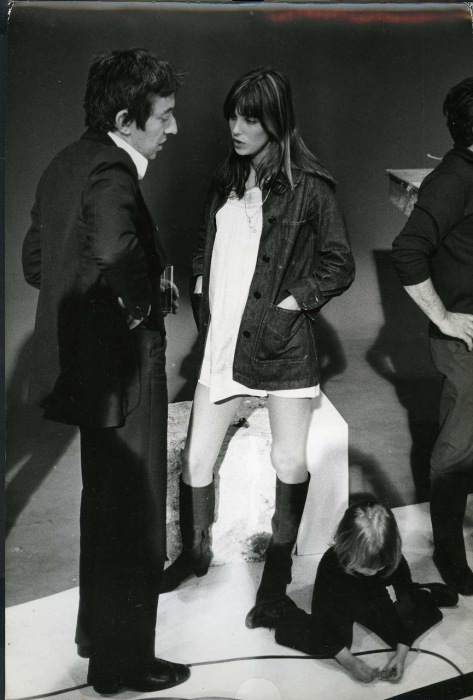 Скандальные французские актеры и исполнители песен, 1970 год.