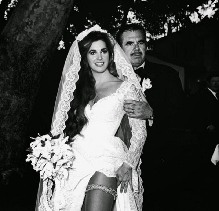 Свадьба американского режиссёра и американской актрисы, 1970 год.