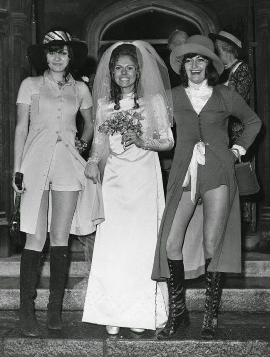 Свадьба состоявшаяся в 1971 году.