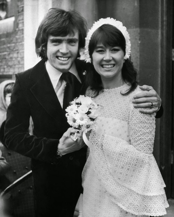Свадьба состоялась в 1972 году.