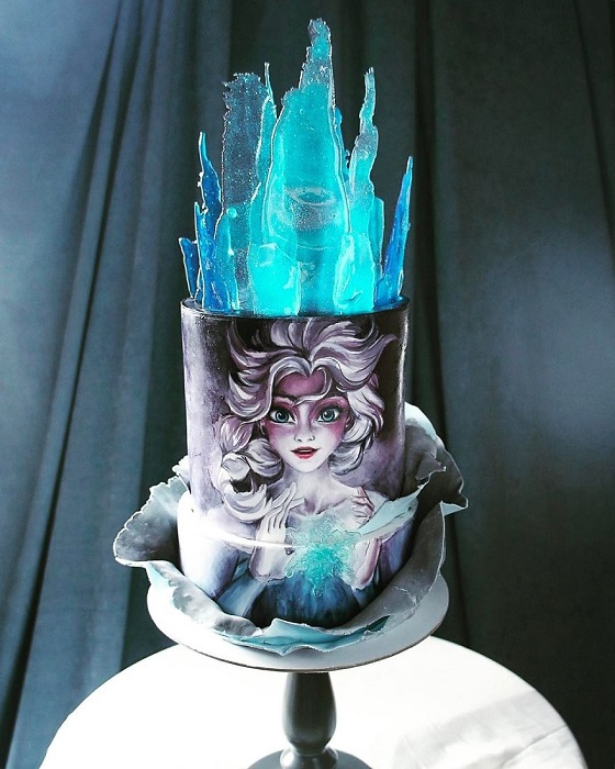 Сказочный тортик для маленькой принцессы.