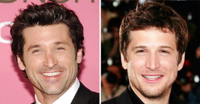 Сходство между популярными американским и французским актёрами.