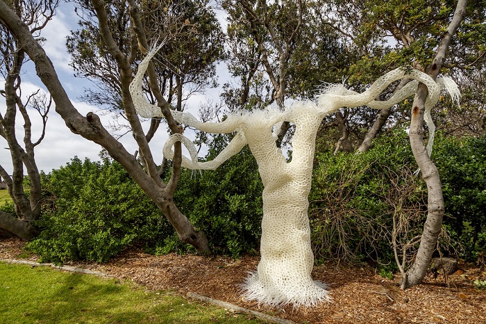 Скульптура австралийских художников Римы Забане и Беренис Рариг. Автор фотографии: (Jessica Wyld) Джессика Уилд.