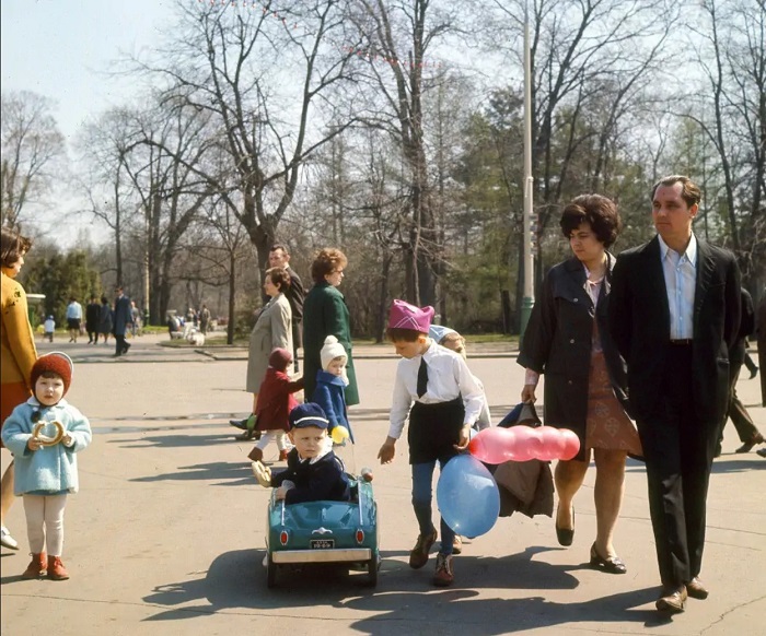 Парк «Сокольники», Москва, 1969 год.