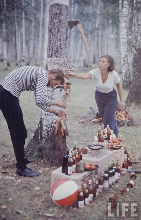 Развлечения советской молодёжи.