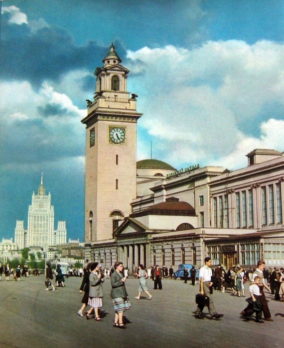 Пассажирский терминал станции Москва-Пассажирская-Киевская.