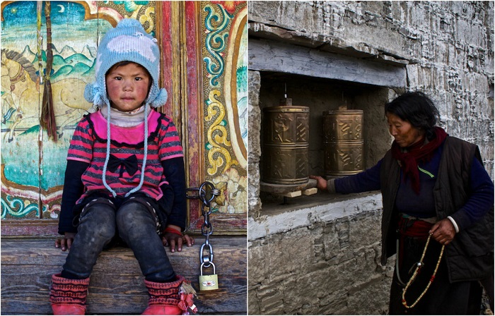 Неспешная жизнь тибетской границы.