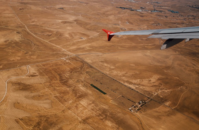Бескрайние пустыни в окрестностях Аммана, Иордания, словно гипнотизируют своей бесконечностью и покоем.