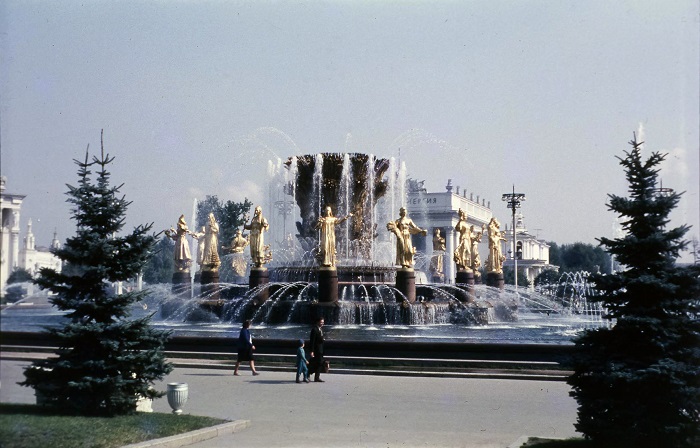 Москва глазами туристов. 1966 год.