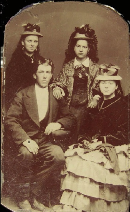 Ретро фотография, сделанная в Лондоне в Викторианскую эпоху.