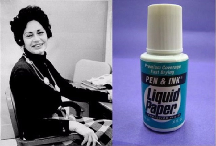 Американская предпринимательница, бывшая машинистка, изобретательница корректирующей жидкости Liquid Paper.