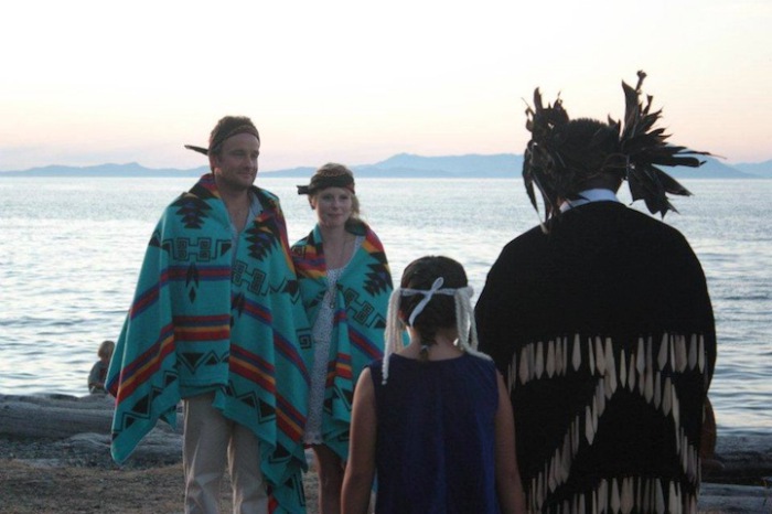 Свадьба в традициях индейских племен.