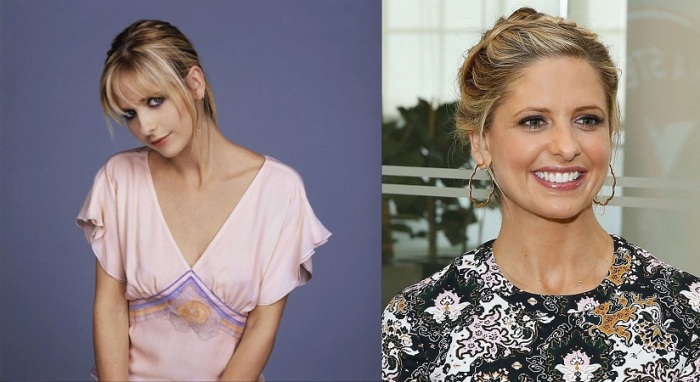 Многим поклонникам актриса известна главной ролью в молодежном телесериале «Баффи — истребительница вампиров»/ «Buffy the Vampire Slayer».