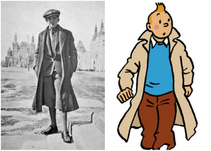Палл Хулд (Palle Huld) стал прототипом мультяшного Тинтина (Tintin).