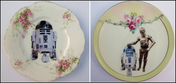 Серия Star Wars на тарелках от Анджелы Росси (Angela Rossi)