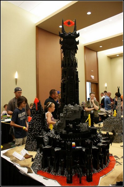 Темная Башня Барад-Дур на фестивале Brickworld 2011