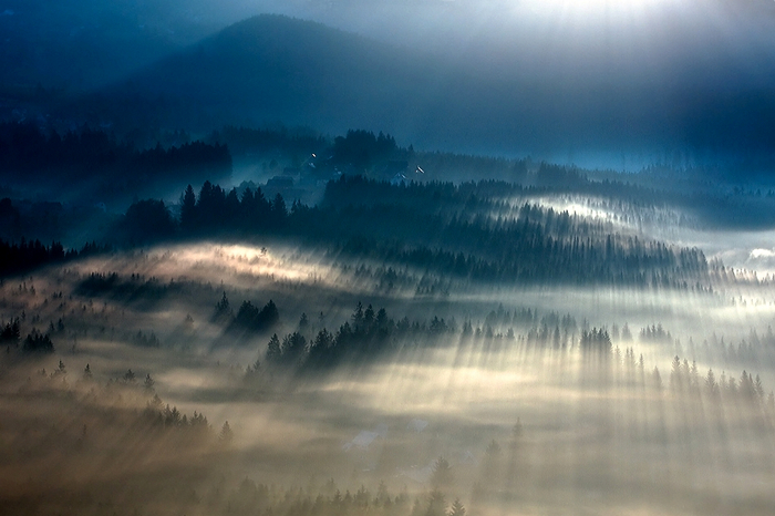 Туманные пейзажи на фотографиях Богуслава Стремпеля (Boguslaw Strempel)