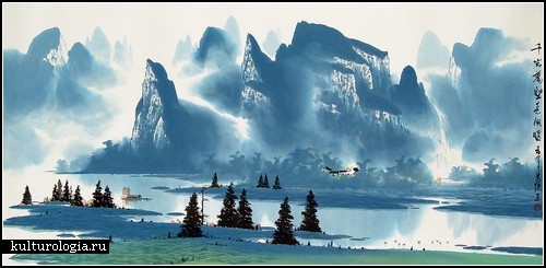*Туманные* пейзажи китайского художника Чэнь Чунь Чжун (Chen Chun Zhong)